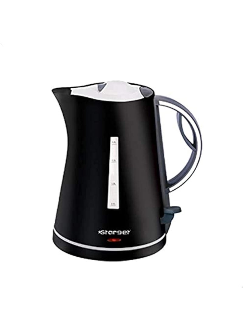 Starget ST-1005  Electric Kettle, 1.8 Liter - Black